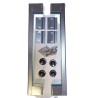 4 pieds en acier inoxydable pour baignoire acrylique