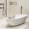 Baignoire ilot en résine solid surface à poser 170X75