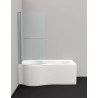 Baignoire Balnéo bain et douche 170X75/90