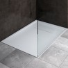 Receveur de douche extra plat avec caniveau intégré