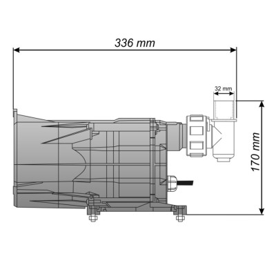 Turbine Blower ASD 700W