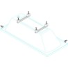 4 pieds en acier inoxydable pour baignoire acrylique