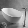 Baignoire 160cm avec un grand espace intérieur à poser en ilot